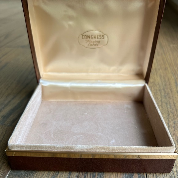 Vintage CONGRESS Playing Cards Box - Picture 10 of 11